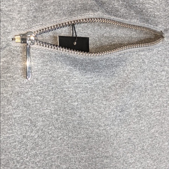 Grey Zipper Dress Maniere De Voir - Picture 6 of 13